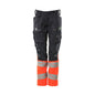 Hose, Damen,DIAMOND, Knietaschen,Stretch Hose