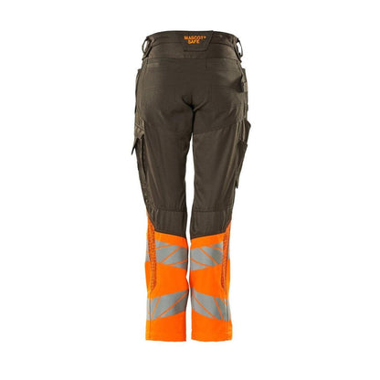 Hose, Damen,DIAMOND, Knietaschen,Stretch Hose