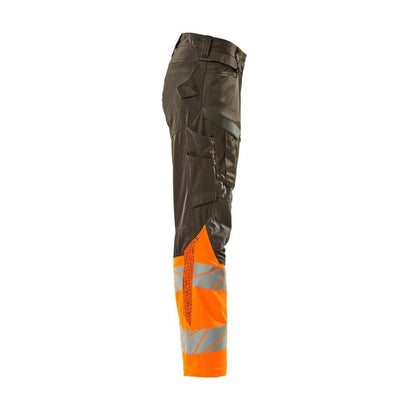 Hose, Damen,DIAMOND, Knietaschen,Stretch Hose