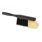 The Nölle Profi Brush Stubenhandfeger 30 cm from Nölle Profi Brush Bürsten- & Pinseltechnik e.K. features a robust anthracite-colored plastic body with stiff black and yellow bristles. Ideal for hand-guided cleaning tasks.