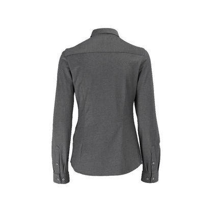 Shirt, classic women's fit, stretch women's blouse