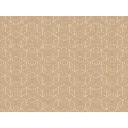 Die Bio-Dunicel-Tischsets 30 x 40 cm der Duni GmbH haben einen hellbraunen Hintergrund mit weißen, geometrischen Würfelmustern. So entsteht ein gewebter Look, der zu umweltfreundlichen Tischen oder nachhaltigem Dekor passt.