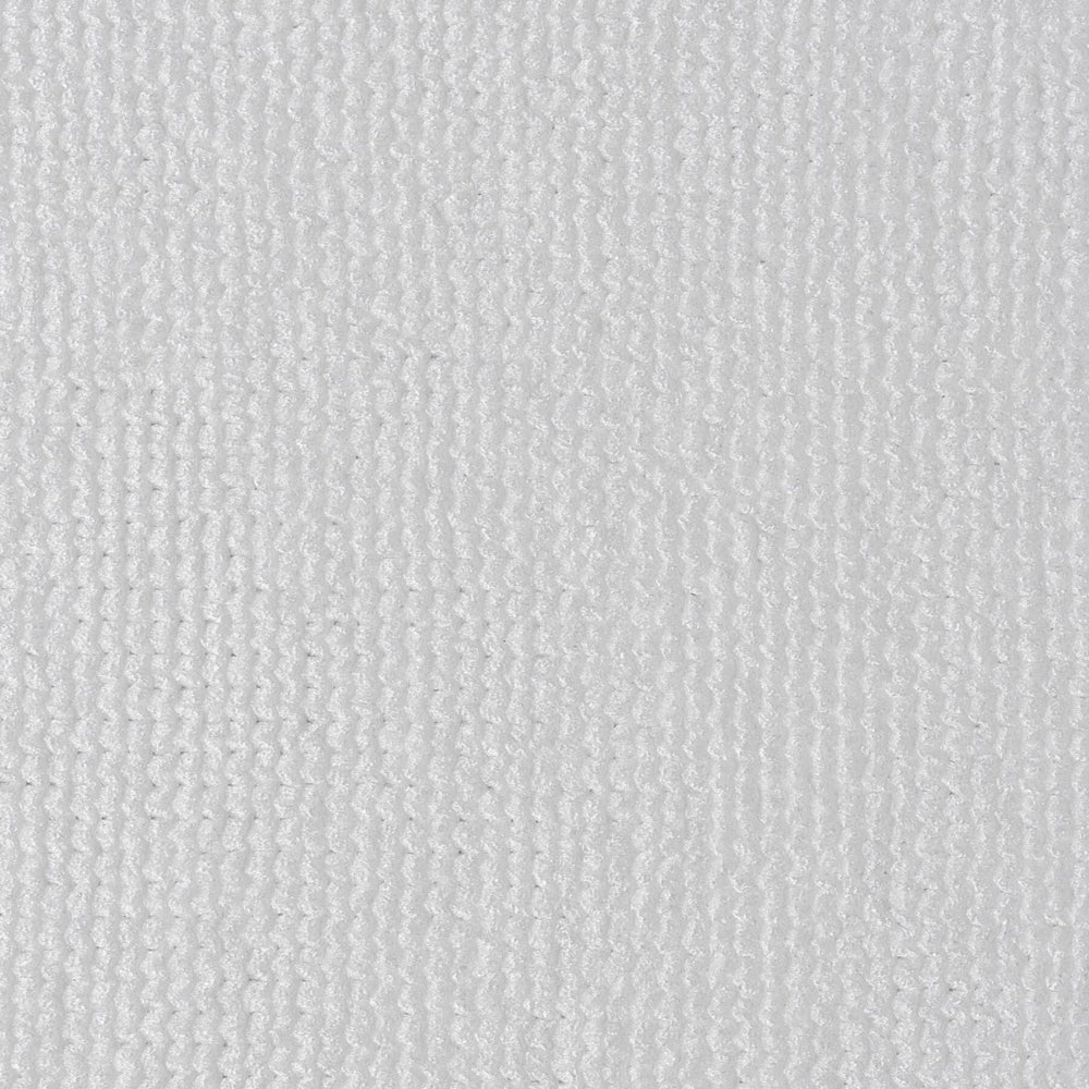 The close-up of a white textured Kimtech® Auto Microfiber Surface Wipe from Kimberly-Clark GmbH shows an even, looped pattern, as used in car cleaning. 1 carton contains 25 sheets per box.