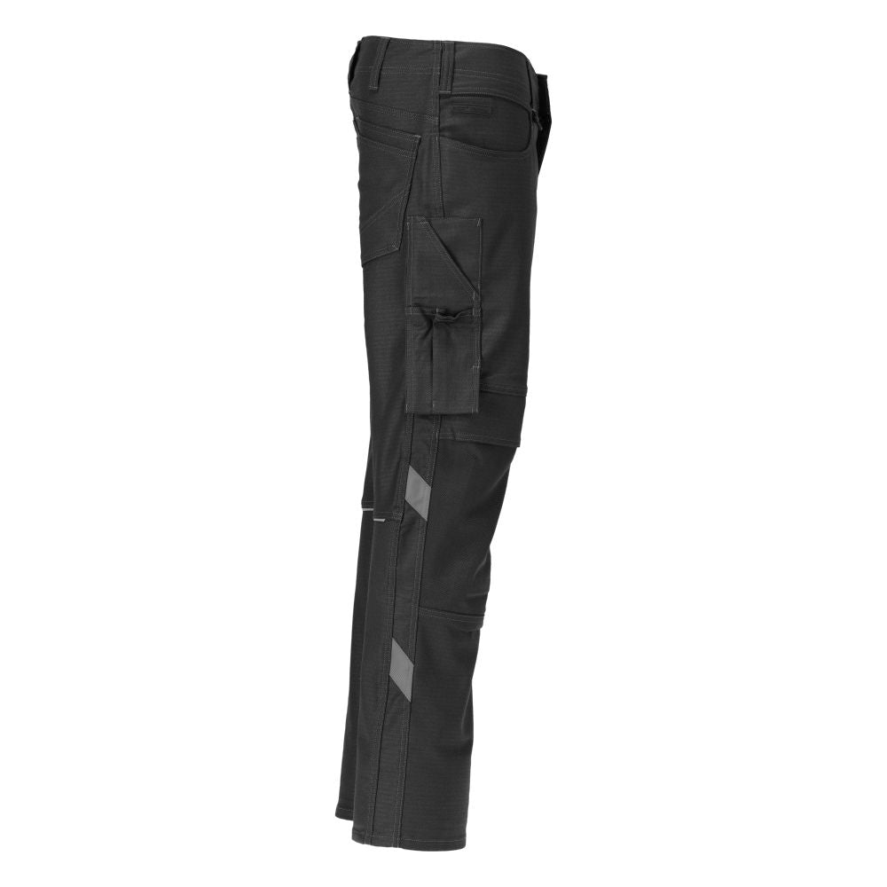 Pants with knee pockets, cotton+ pants