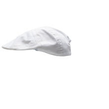 Flat cap flat caps, white