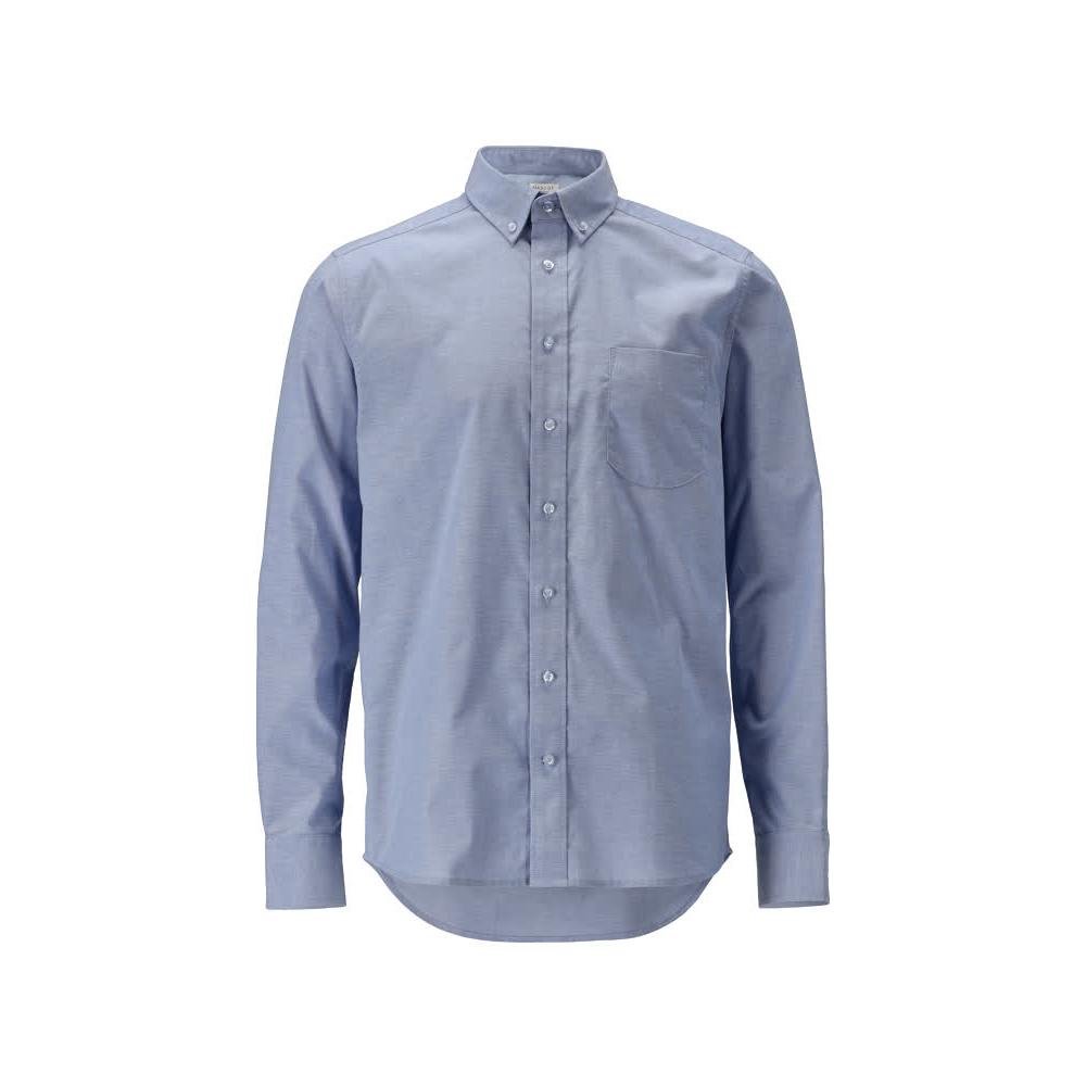 Hemd, schmale Passform, Stretch, hellblau
