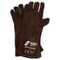 NITRAS SAFE PRO, welding gloves, brown, EN 388, EN 12477 split leather | Pack (12 pairs)