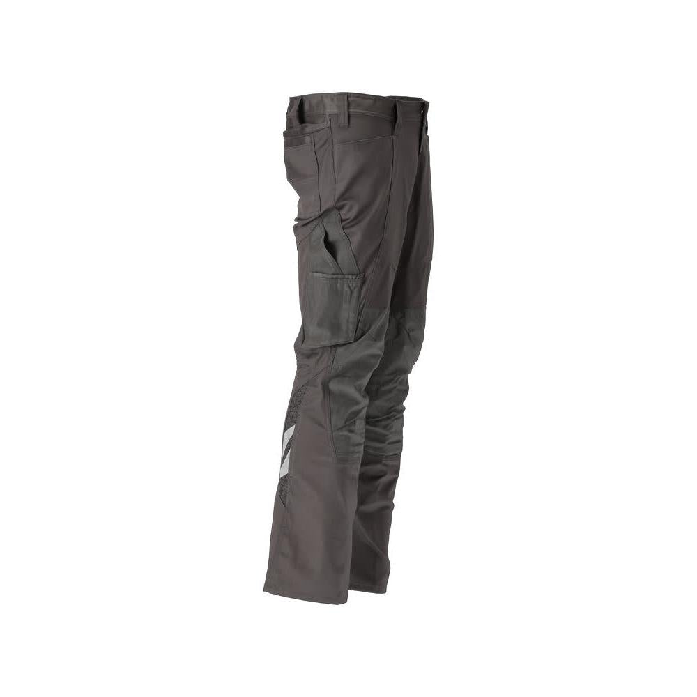 Hose mit Knietaschen, cotton+, leicht Hose, dunkelanthrazit