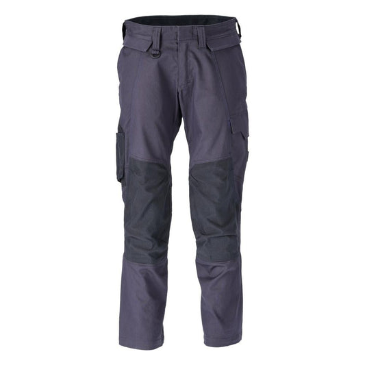 Trousers, knee pockets, stretch, cotton trousers