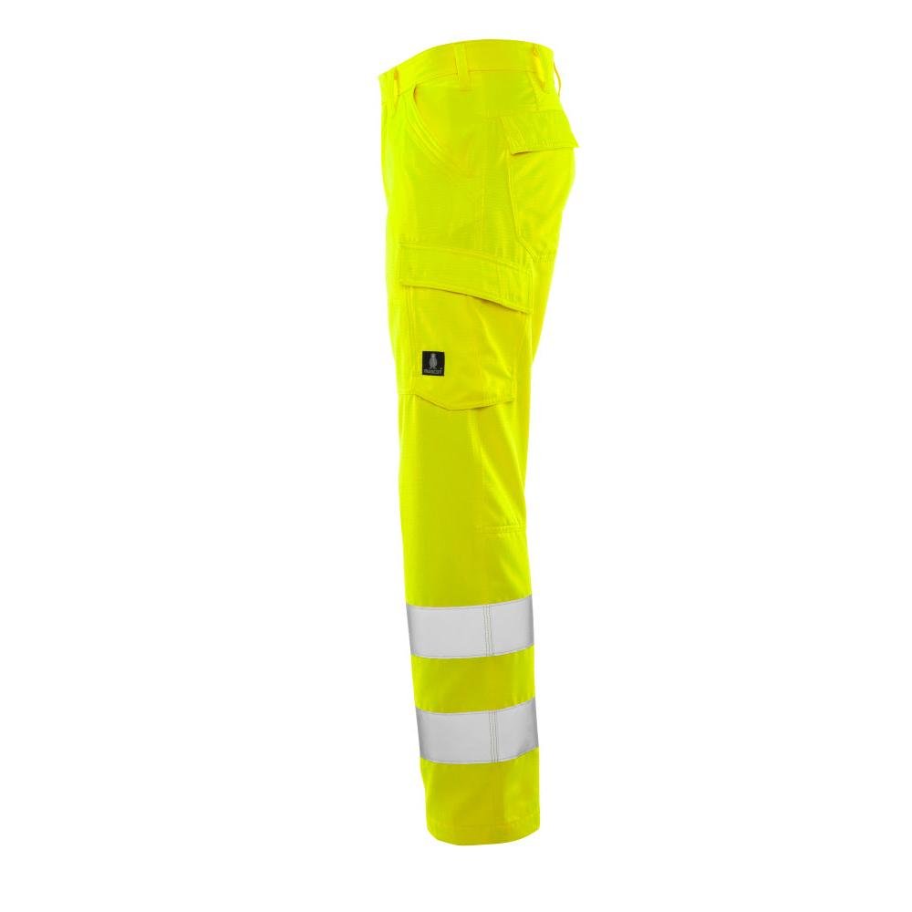 Hose, Schenkeltaschen, einfarbig Hose