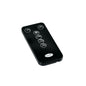 The Duni GmbH LED Remote Control Replacement Part for TV and Lighting (1 piece) features six round buttons—ON, OFF, LIGHT, 4H TIMER, 8H TIMER, and DUNI—arranged in a grid for precise lighting control.