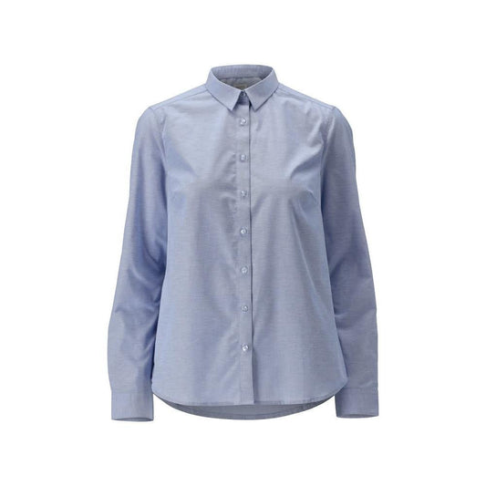 Hemd, klassische Damenpassform, Stretch Damenbluse, hellblau
