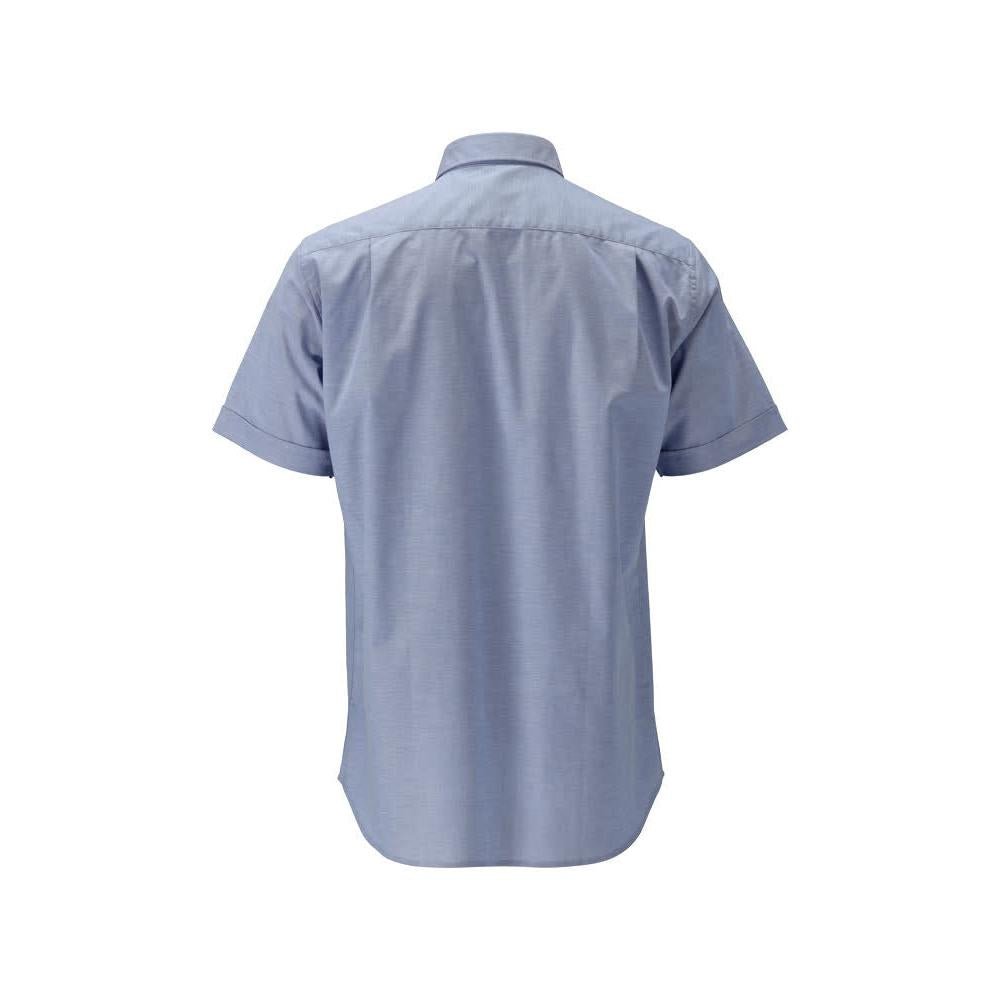 Hemd, Kurzarm, moderne Passform, Stretch, hellblau