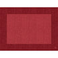 Die Bio-Dunicel-Sets 30x40 cm Linnea bordeaux der Duni GmbH sind biologisch abbaubare, rechteckige Tischsets mit einem strukturierten, geometrischen Design in satten Rottönen - umweltfreundliche Eleganz im 100er-Pack.