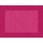 Die Bio-Dunicel-Sets 30x40 Linnea fuchsia der Duni GmbH sind hochwertige, rechteckige Tischsets in mittel- und dunkelrosa mit Kreuzschraffurmuster - perfekt für die Kombination mit biologisch abbaubaren Servietten für eine umweltfreundliche, geometrische Tischgestaltung.