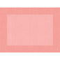 A rectangular pink and coral textured background with a grid-like pattern and wide border, ideal for table decoration or for use with Duni GmbH Bio-Dunicel-Sets 30x40 Linnea mellow high-quality placemats (100 pieces), framing a lighter central area.