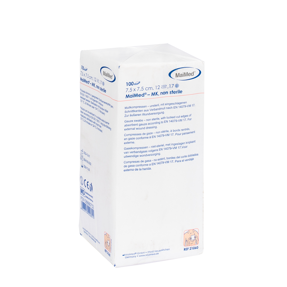 MaiMed-MK-unsteril Mullkompressen zu 100 St./Papiertüte