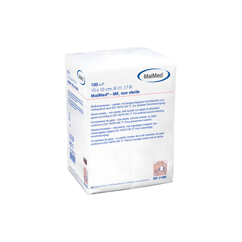 MaiMed-MK-unsteril Mullkompressen zu 100 St./Papiertüte