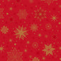 Die Duni Servietten Klassik Stargazing rot (40x40 cm, 4-lagig, 50 Stück) der Duni GmbH haben einen festlichen roten Hintergrund mit goldenen und gelben Sternenmustern - ideal, um besonderen Anlässen Eleganz zu verleihen.