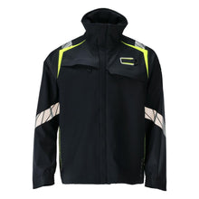 Soft Shell Jacke Soft Shell Jacke Multisafe, schwarzblau/hi-vis gelb