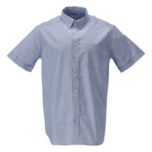 Shirt, classic fit, stretch, light blue
