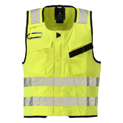 Werkzeugweste Werkzeugweste Multisafe, hi-vis gelb/schwarzblau