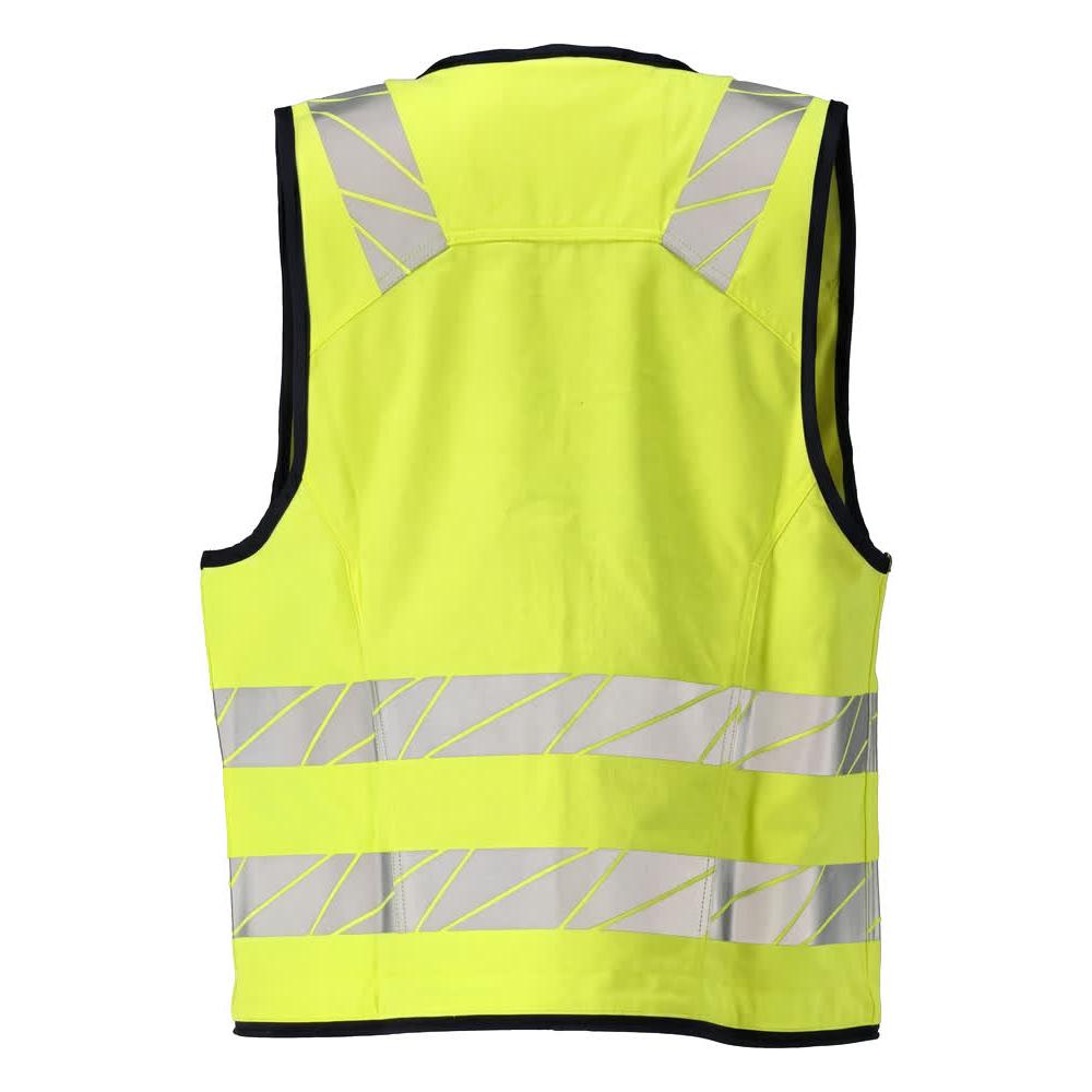 Werkzeugweste Werkzeugweste Multisafe, hi-vis gelb/schwarzblau