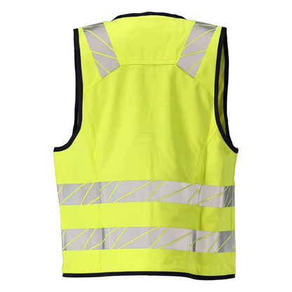 Werkzeugweste Werkzeugweste Multisafe, hi-vis gelb/schwarzblau