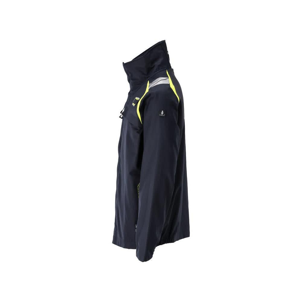 Jacke, Stretch-Einsätze Arbeitsjacke Multisafe, schwarzblau/hi-vis gelb