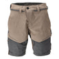Shorts, Stretch, geringes Gewicht Shorts, dunkles sandbeige/anthrazitgrau