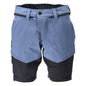 Shorts, Stretch, geringes Gewicht Shorts, steinblau/schwarzblau
