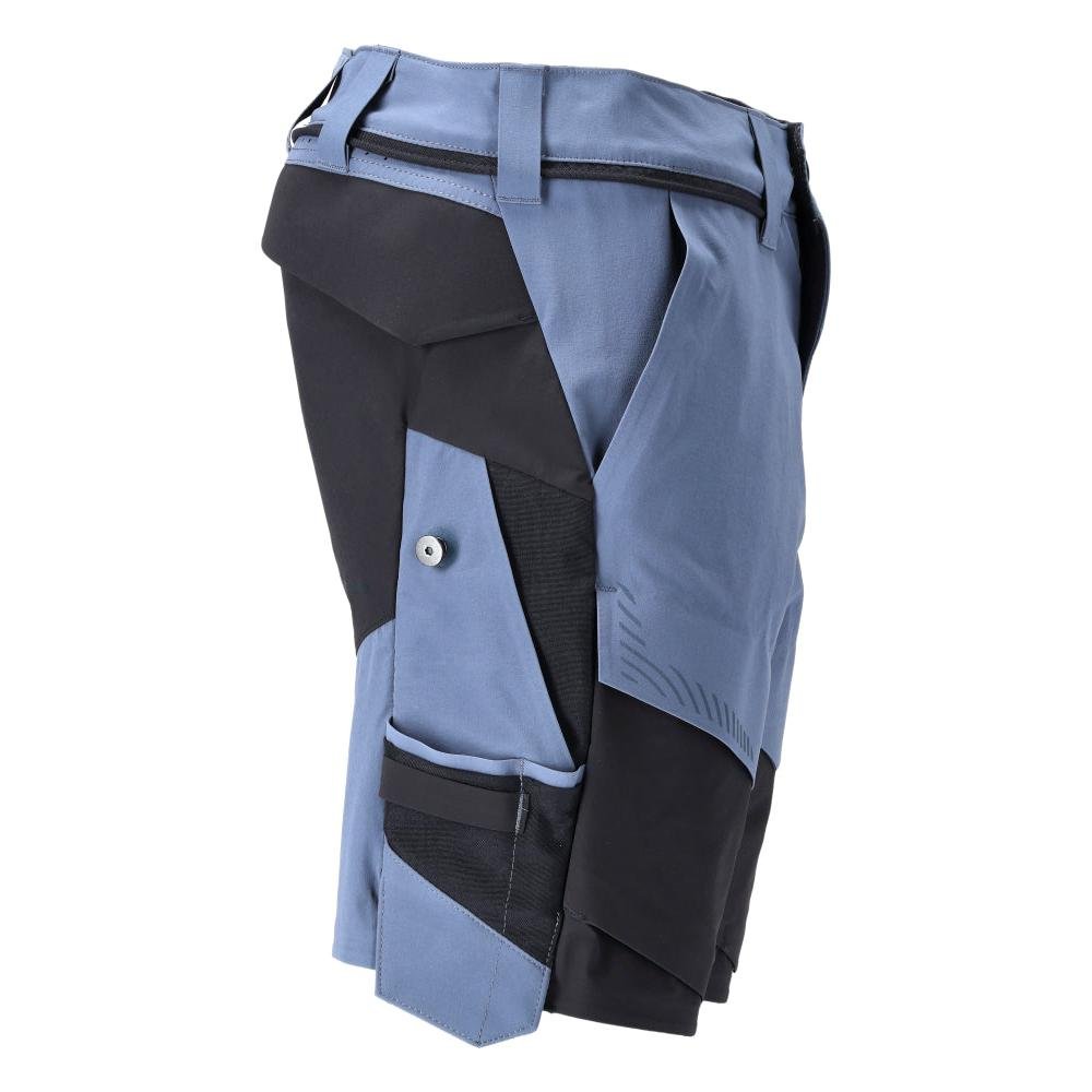 Shorts, Stretch, geringes Gewicht Shorts, steinblau/schwarzblau