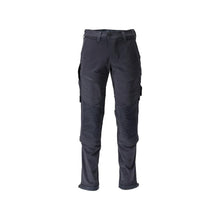 Hose,Knietaschen,strapazierfähig,Stretch Hose, schwarzblau