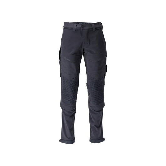 Hose,Knietaschen,strapazierfähig,Stretch Hose, schwarzblau