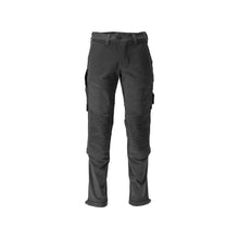 Hose,Knietaschen,strapazierfähig,Stretch Hose, schwarz