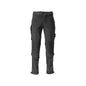 Hose,Knietaschen,strapazierfähig,Stretch Hose, schwarz
