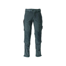 Hose,Knietaschen,strapazierfähig,Stretch Hose, waldgrün
