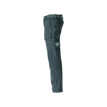 Hose,Knietaschen,strapazierfähig,Stretch Hose, waldgrün