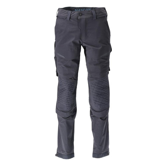 Hose, Knietaschen, Stretch, leicht Hose, schwarzblau