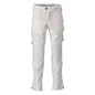 Hose, Knietaschen, Stretch, leicht Hose, weiss