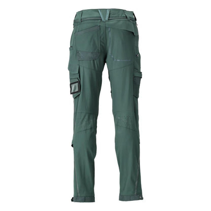 Hose, Knietaschen, Stretch, leicht Hose, waldgrün