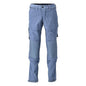 Hose, Knietaschen, Stretch, leicht Hose, steinblau