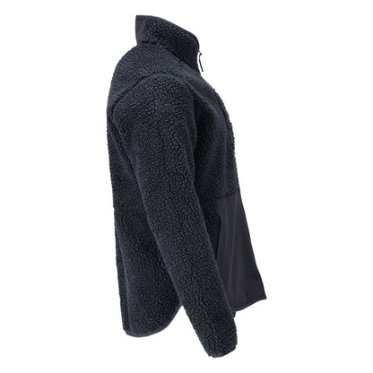 Faserpelz Jacke mit Reißverschluss Faserpelzjacke