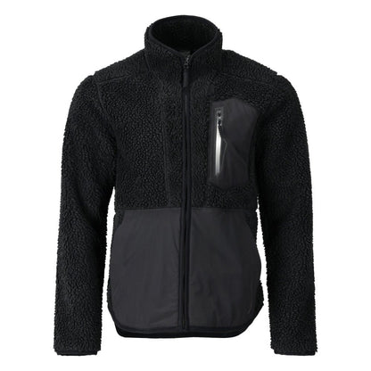 Faserpelz Jacke mit Reißverschluss Faserpelzjacke