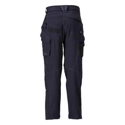 Hose mit Knietaschen, Damen Hose, schwarzblau
