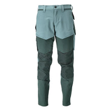 Hose mit Knietaschen, ULTIMATE STRETCH Hose, helles waldgrün/waldgrün