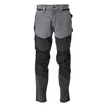 Hose mit Knietaschen, ULTIMATE STRETCH Hose, anthrazitgrau/schwarz