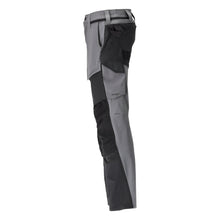 Hose mit Knietaschen, ULTIMATE STRETCH Hose, anthrazitgrau/schwarz