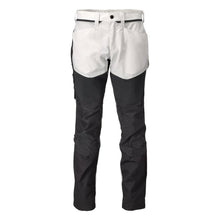 Hose mit Knietaschen Hose, weiss/Anthrazitgrau