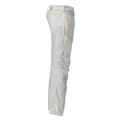 Hose mit Knietaschen Hose, weiss